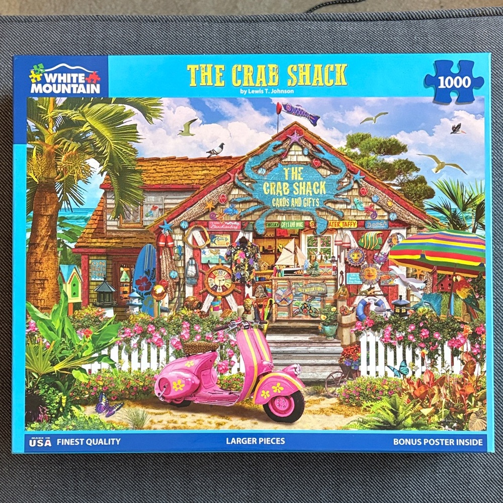 White Mountain The Crab Shack 1000 Piece Puzzle